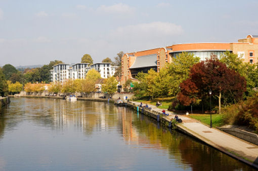 River Medway and Fremlins Walk